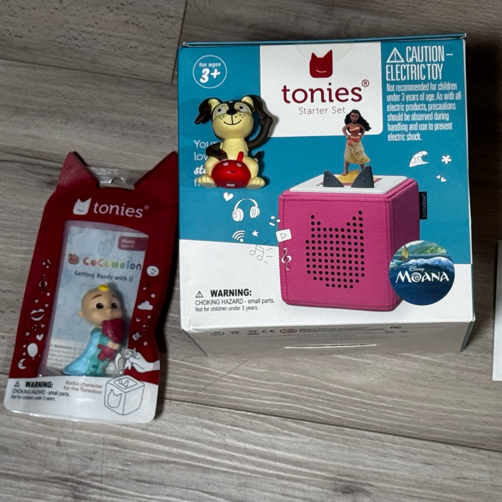Toniebox Moana Starter Set and two additional tonies